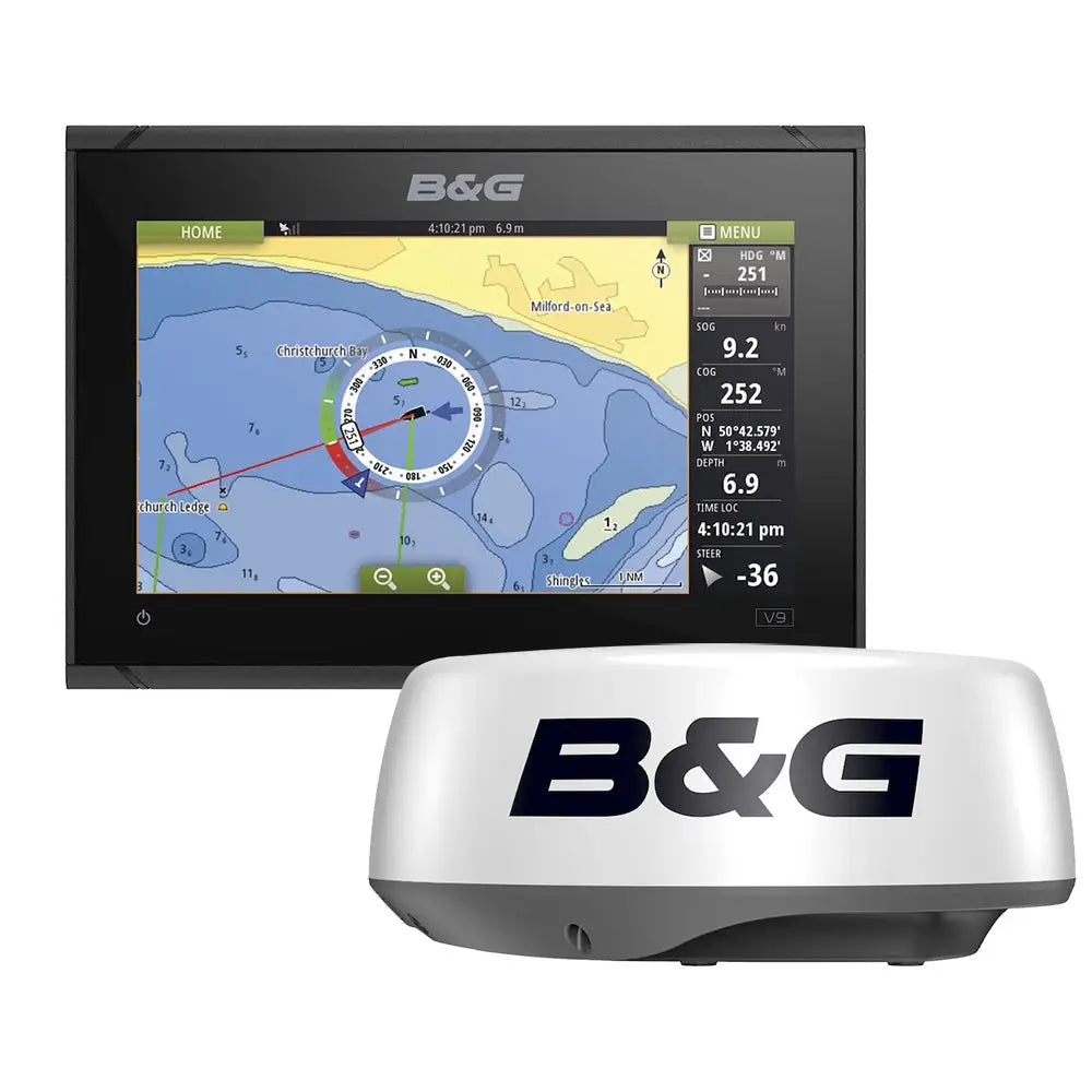 BG Vulcan 9 Radar Bundle w/HALO20 Radar [000-15620-001] - GPS - Chartplotters