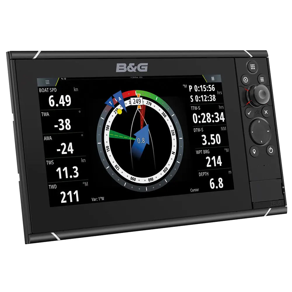 BG Zeus 3S 16 - 16’’ Multi-Function Sailing Display [000-15410-001] - GPS - Fishfinder Combos
