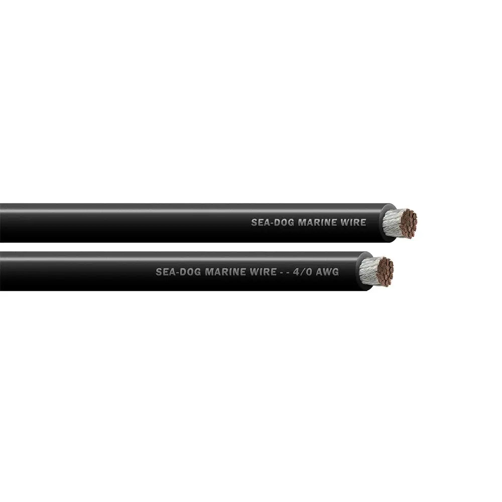 Black 250’ Battery Cable Sea-Dog 4/0 AWG - Wire