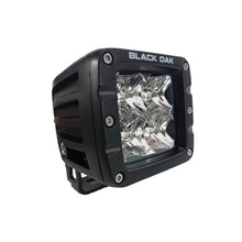 Black Oak 2’’ LED Pod Light - Flood Optics - Black Housing - Pro Series 3.0 [2F-POD10CR] - Pods & Cubes