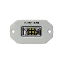 Black Oak 2’’ Marine Flush Mount Spreader Light - White Housing - Pro Series 3.0 [2FSL-SRPOD10CR] - Flood/Spreader