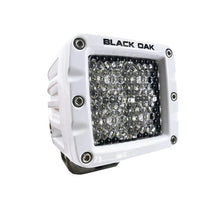 Black Oak 2’’ Marine LED Pod Light - Diffused Optics - White Housing - Pro Series 3.0 [2DM-POD10CR] - Pods & Cubes