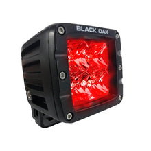 Pro Series 3.0 Black Oak 2 Inch Red LED Flood Predator Hunting Pod Light - Pods & Cubes