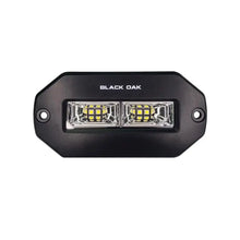 Black Oak 4’’ Marine Flush Mount Spreader Light - Black Housing - Pro Series 3.0 [4BFMSL-S] - Flood/Spreader Lights