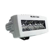 Black Oak 4’’ Marine Spreader Light - Flood Optics - White Housing - Pro Series 3.0 [4MS-F] - Flood/Spreader Lights