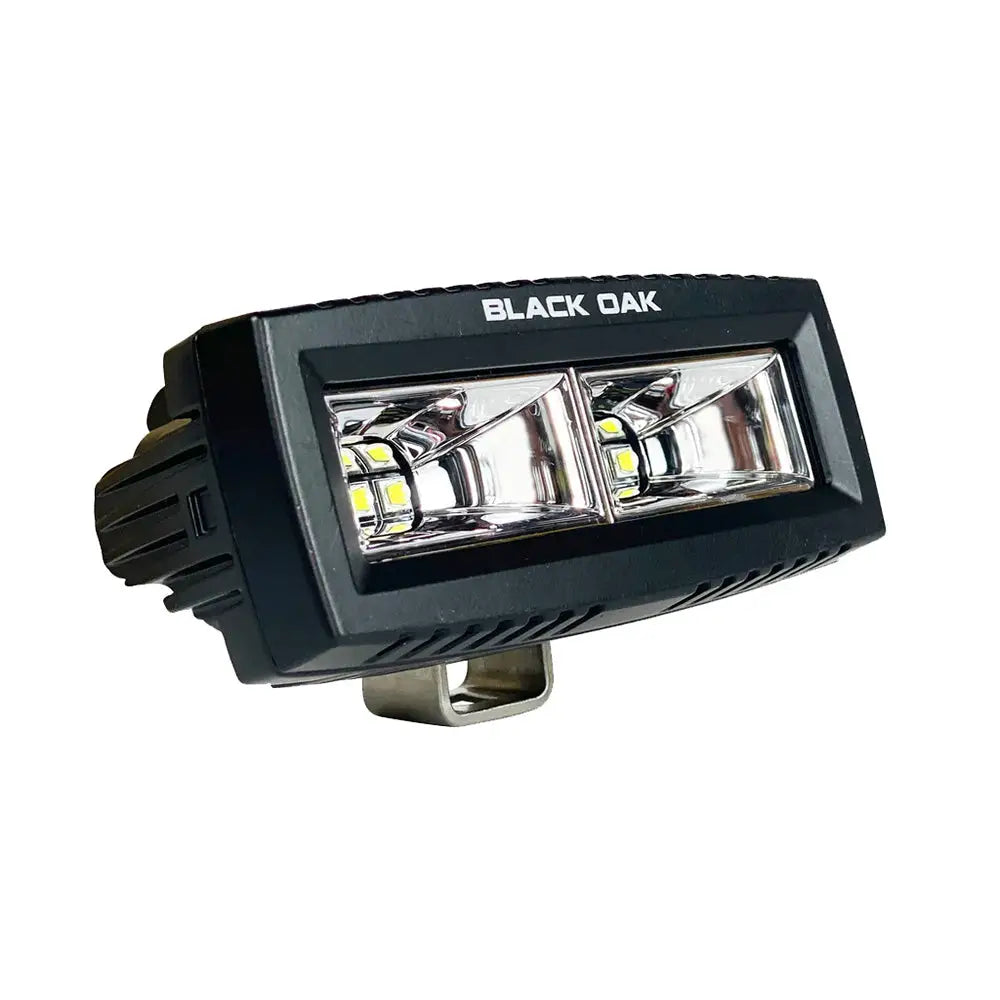 Black Oak 4’’ Marine Spreader Light Flood Scene LED Pro Series 3.0 - Black [4BMS-S] - Flood/Spreader Lights
