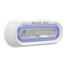 Black Oak Low Pro Off Road Spreader Light - Bracket Mount - White Housing - Blue LED [MLPS-B] - Underwater Lighting