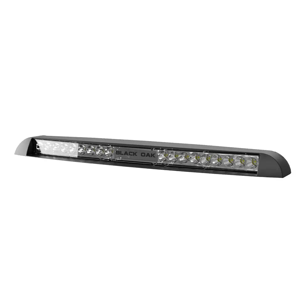 Black Oak Low Profile Marine Bar - Spot - Black [LP-BS] - Light Bars