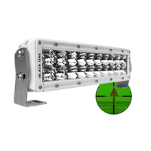 Black Oak Pro Series 3.0 10’’ 850nm Infrared Marine LED Double Row Light Bar - Combo Optics - White Housing [10MIR-850]