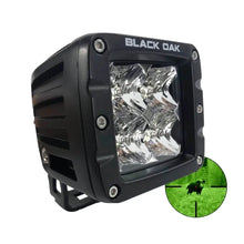 Black Oak Pro Series 3.0 2’’ 850nm Infrared Pod Light - Flood Optics - Black Housing [2IR-POD850] - Pods & Cubes