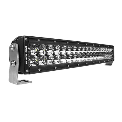 Black Oak Pro Series 3.0 Curved Double Row 20’’ LED Light Bar - Combo Optics - Black Housing [20CC-D5OS] - Lighting