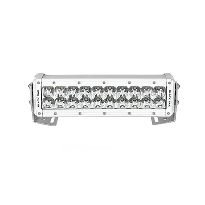 Black Oak Pro Series 3.0 Double Row 10’’ LED Light Bar - Combo Optics - White Housing [10CM-D5OS] - Lighting