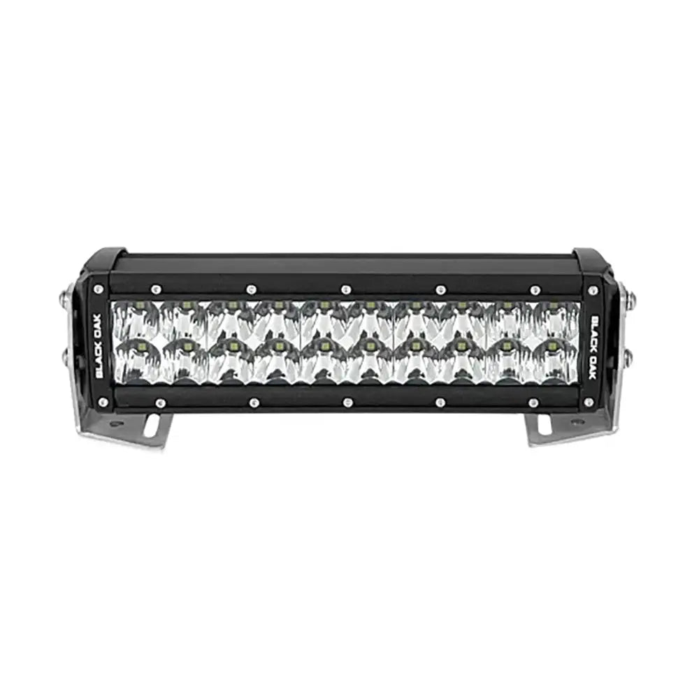 Black Oak Pro Series 3.0 Double Row 10’’ LED Light Bar - Combo Optics - Black Housing [10C-D5OS] - Lighting