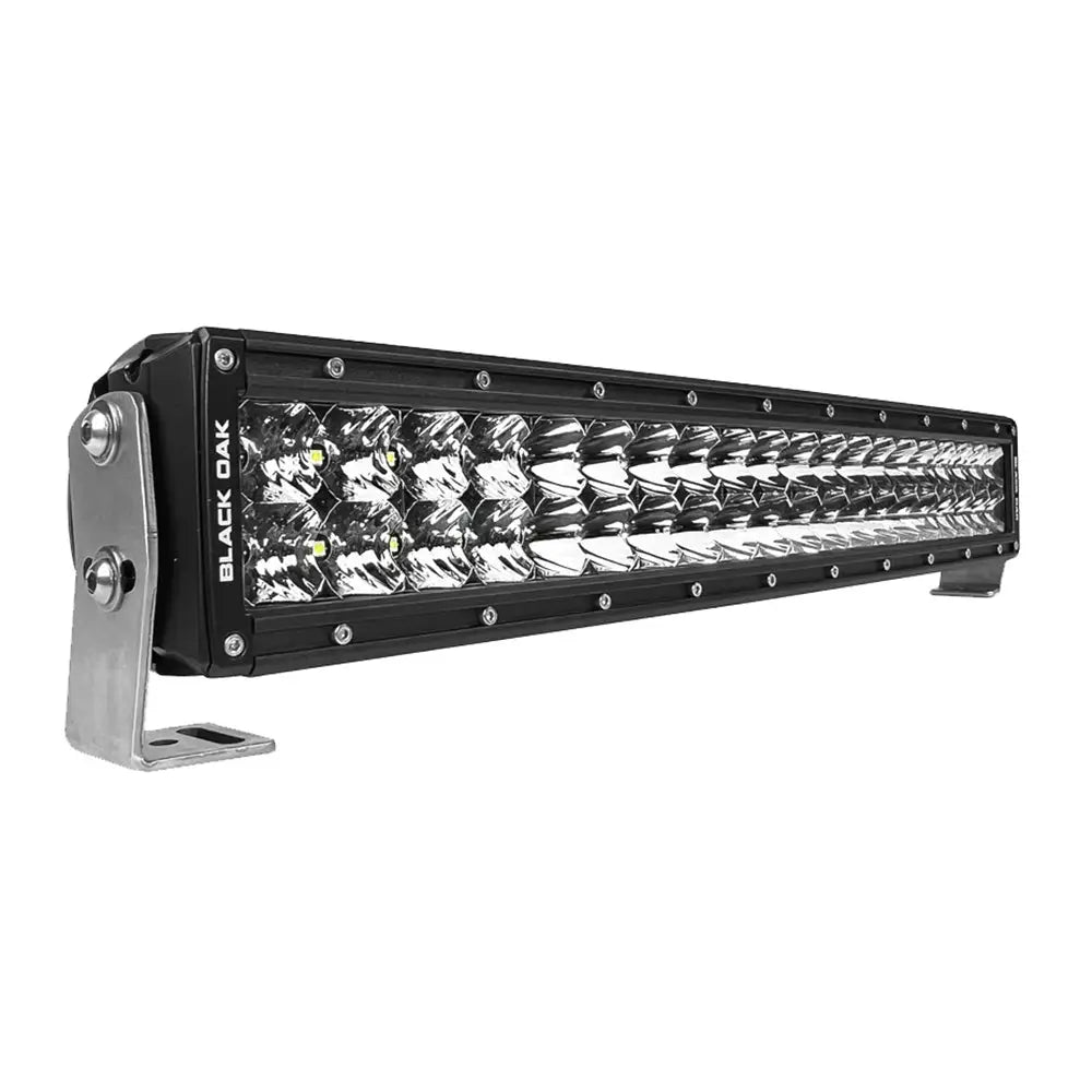 Black Oak Pro Series 3.0 Double Row 20’’ LED Light Bar - Combo Optics - Black Housing [20C-D5OS] - Lighting