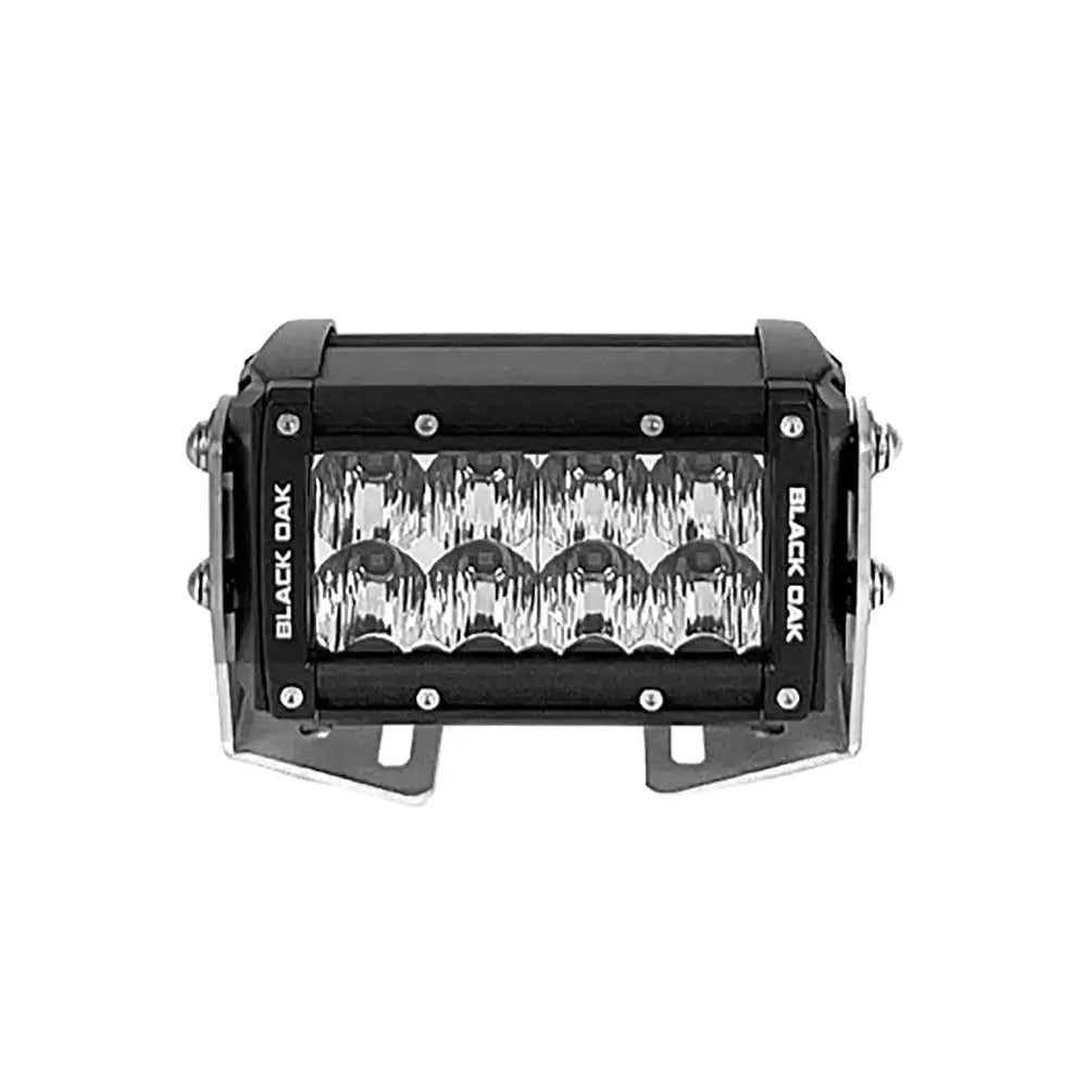 Black Oak Pro Series 3.0 Double Row 4’’ LED Light Bar - Spot Optics - Black Housing [4S-D5OS] - Lighting