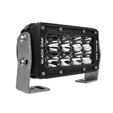 Black Oak Pro Series 3.0 Double Row 4’’ LED Light Bar - Spot Optics - Black Housing [4S-D5OS] - Lighting
