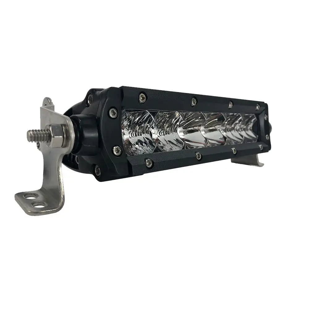 Black Oak Pro Series 3.0 Single Row 6’’ LED Light Bar - Combo Optics - Black Housing [6C-S5OS] - Lighting