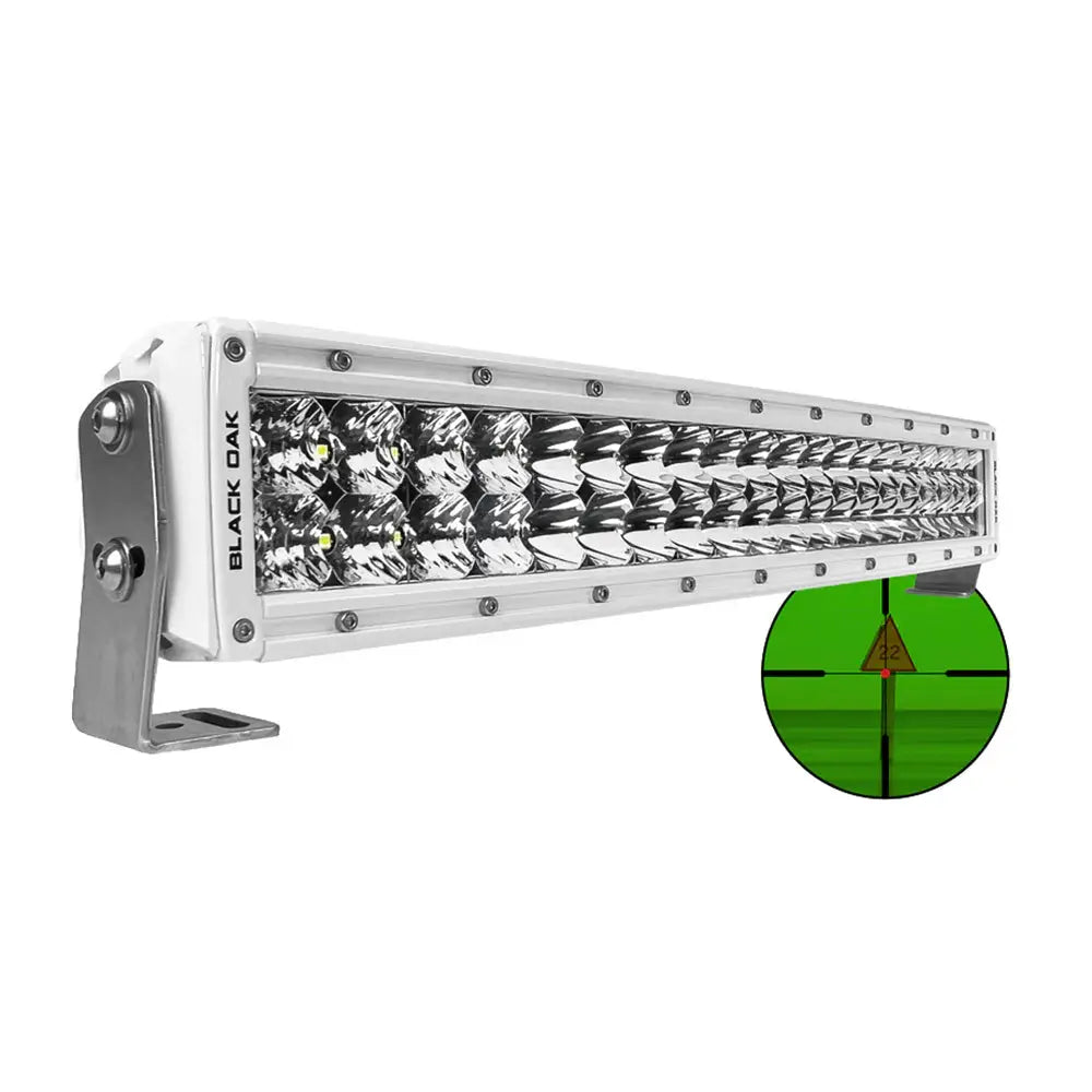 Black Oak Pro Series Double Row Combo Infrared 20’’ 850nm Light Bar - White [20MIR-850] - Light Bars