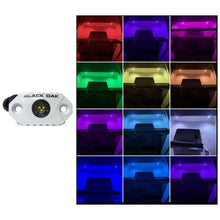 Black Oak Rock Accent Light - RGB - White Housing [MAL-RGB] - Interior / Courtesy Light