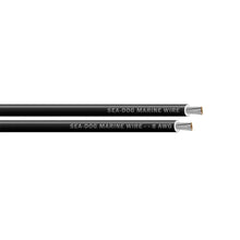 Sea-Dog 8 AWG Black Primary Wire - 25’ [8008010] - Wire