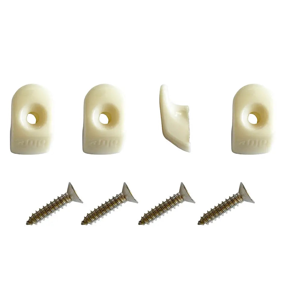 Blue Performance White Hooks Screws - 4 Pieces [PC980] - Accessories