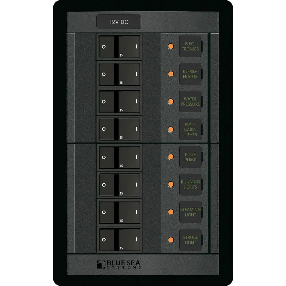 Blue Sea 1200 12V DC 8 Position - Vertical [1200] - Electrical Panels