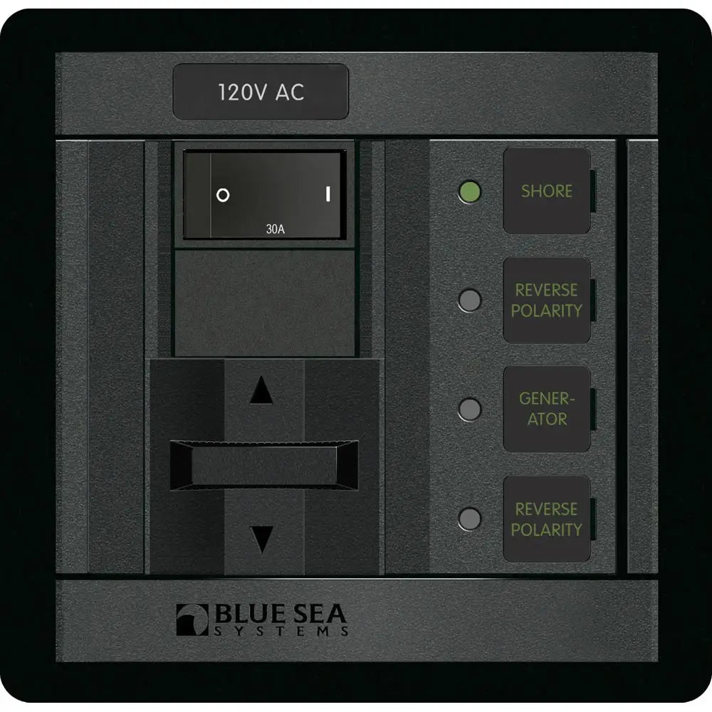 Blue Sea 1208 120V AC 2 Sources - 30A [1208] - Electrical Panels