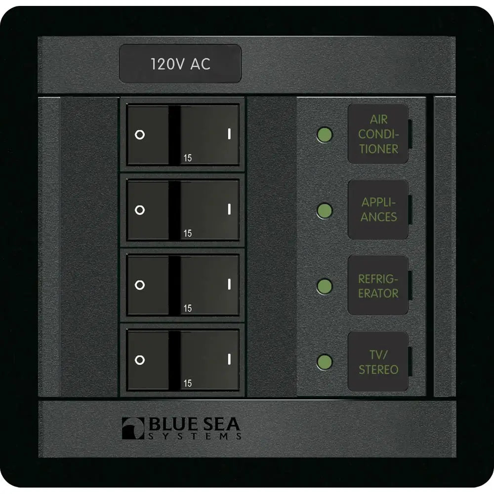 Blue Sea 1210 120V AC 4 Position [1210] - Electrical Panels