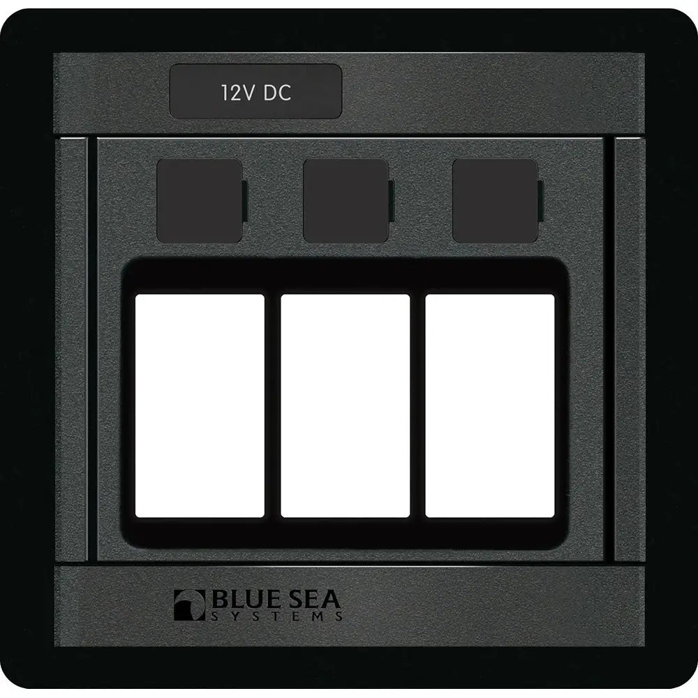 Blue Sea 1520 Remote Control Switch - 360 Panel - 3 Blank [1520] - Accessories