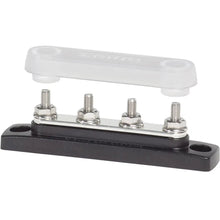 Blue Sea 2315 MiniBus 100 Ampere Common BusBar 4 x 10-32 Stud Terminal with Cover [2315] - Busbars Connectors &