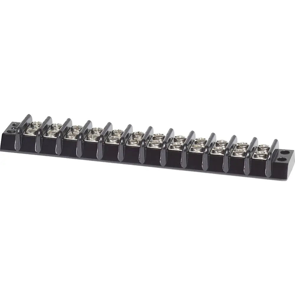 Blue Sea 2512 Terminal Block 30AMP - 12 Circuit [2512] - Busbars Connectors & Insulators