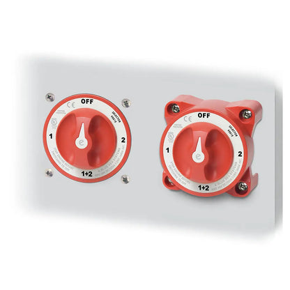 Blue Sea 5510E e-Series Dual Circuit Battery Switch [5510E] - Battery Management