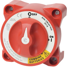 Blue Sea 5511E e-Series Dual Circuit Plus Battery Switch [5511E] - Battery Management