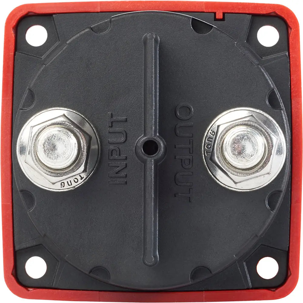 Blue Sea 6006 m-Series (Mini) Battery Switch Single Circuit ON/OFF Red [6006] - Battery Management
