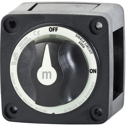 Blue Sea 6006200 Battery Switch Mini ON/OFF - Black [6006200] - Battery Management