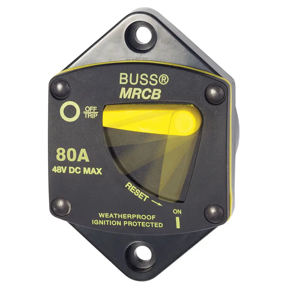 Blue Sea 7042 187-Series Circuit Breaker - Panel Mount 80A [7042] - Circuit Breakers