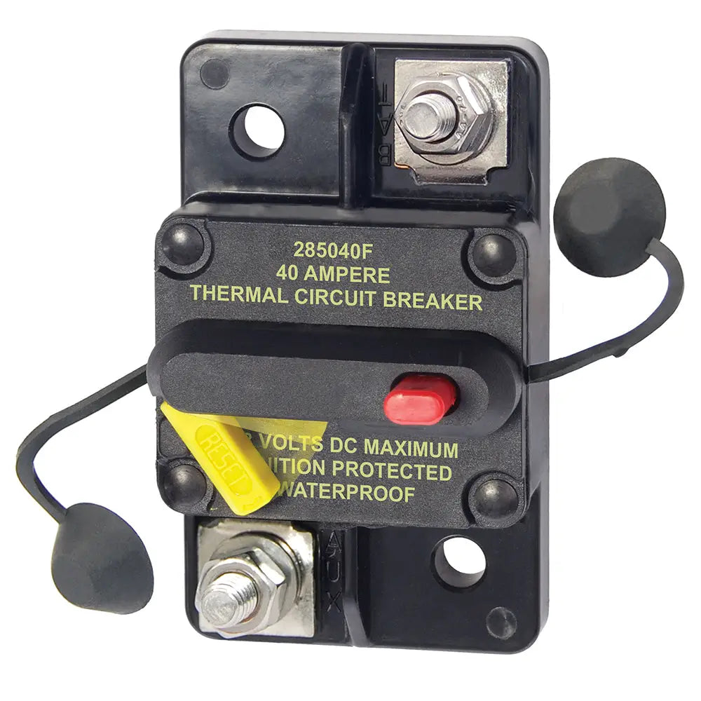 Blue Sea 7182 40 Amp Circuit Breaker Surface Mount 285 Series [7182] - Circuit Breakers
