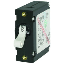 Blue Sea 7202 AC/DC Single Pole Magnetic World Circuit Breaker - 5AMP [7202] - Circuit Breakers
