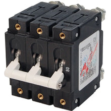 Blue Sea 7289 C-Series Triple Pole Circuit Breaker - 80A [7289] - Circuit Breakers
