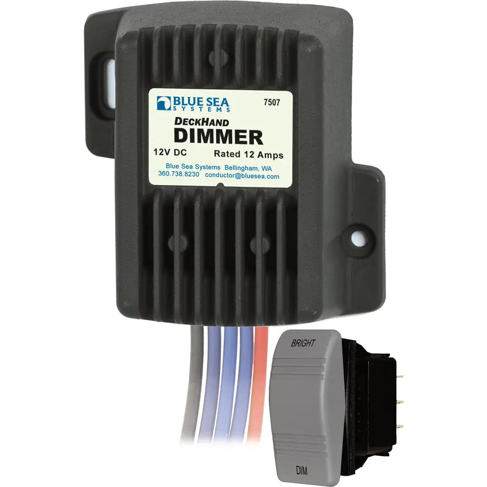 Blue Sea 7507 DeckHand Dimmer - 12 Amp/12V [7507] - Switches & Accessories