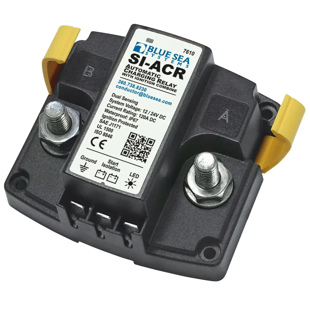 Blue Sea 7610 120 Amp SI-Series Automatic Charging Relay [7610] - Battery Management