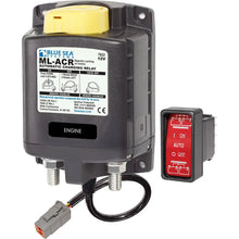 Blue Sea 7622100 ML ACR Charging Relay 12V 500A w/Manual Control Deutsch Connector [7622100] - Battery Management