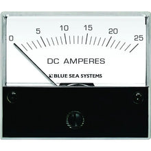 Blue Sea 8005 DC Analog Ammeter - 2-3/4’’ Face 0-25 Amperes DC [8005] - Meters & Monitoring