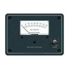Blue Sea 8015 DC Analog Voltmeter w/Panel [8015] - Meters & Monitoring