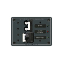 Blue Sea 8032 AC Toggle Source Selector 120V AC - 30AMP - White Switches [8032] - Electrical Panels
