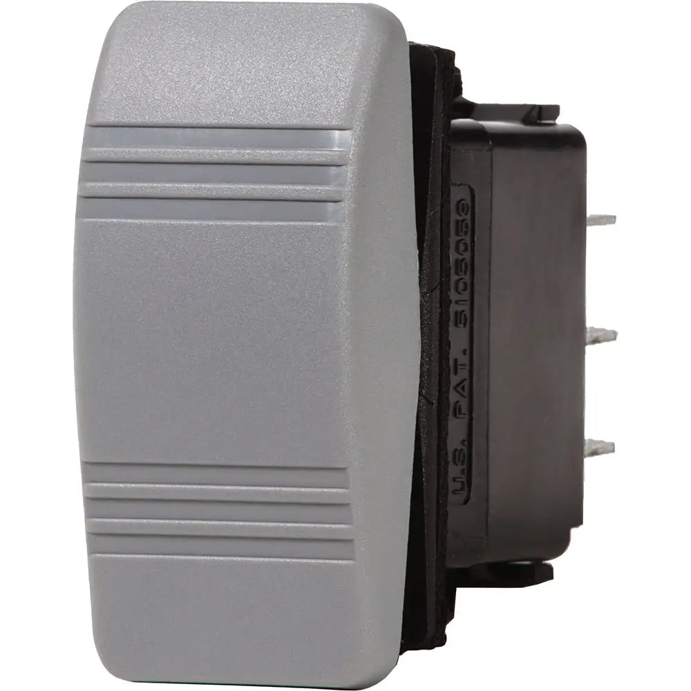 Blue Sea 8219 Water Resistant Contura III Switch - OFF(ON) - Grey [8219] - Switches & Accessories