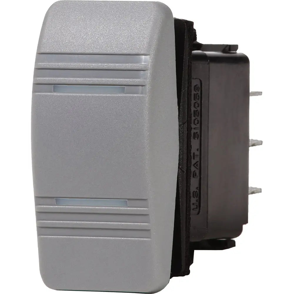 Blue Sea 8220 Water Resistant Contura III Switch - ON-OFF-ON - Grey [8220] - Switches & Accessories