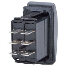 Blue Sea 8222 Water Resistant Contura III Switch - (ON)-OFF-(ON) - Grey [8222] - Switches & Accessories