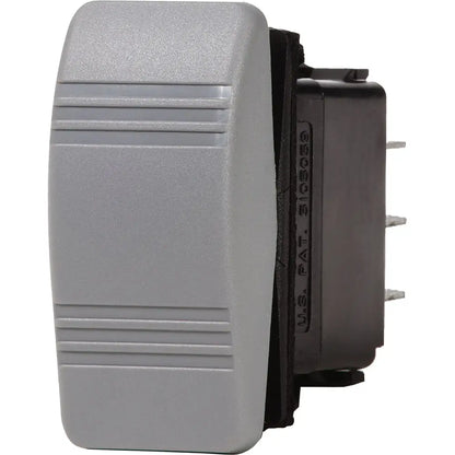 Blue Sea 8231 Water Resistant Contura III Switch - OFF-(ON) - Grey [8231] - Switches & Accessories