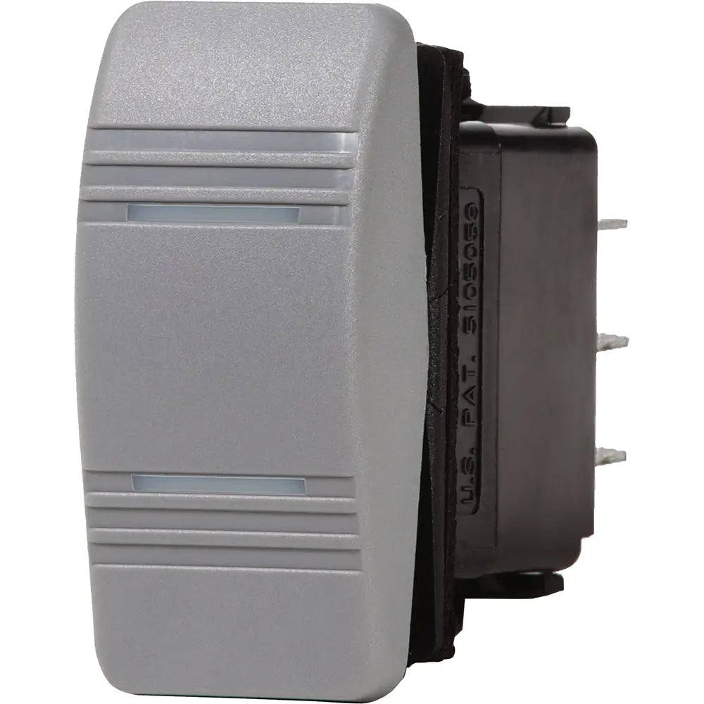 Blue Sea 8232 Water Resistant Contura III Switch - ON-OFF-ON - Grey [8232] - Switches & Accessories